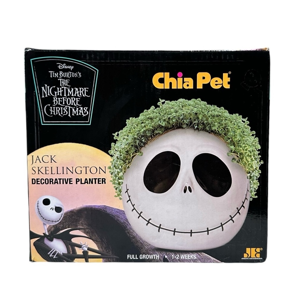 JACK SKELLINGTON THE NIGHTMARE BEFORE CHRISTMAS Chia Pet - Picture 7 of 7